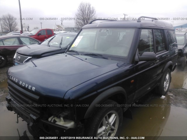 SALTY16473A813641 - 2003 LAND ROVER DISCOVERY II SE Dark Blue photo 2