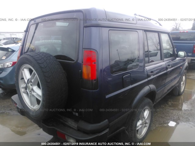 SALTY16473A813641 - 2003 LAND ROVER DISCOVERY II SE Dark Blue photo 4