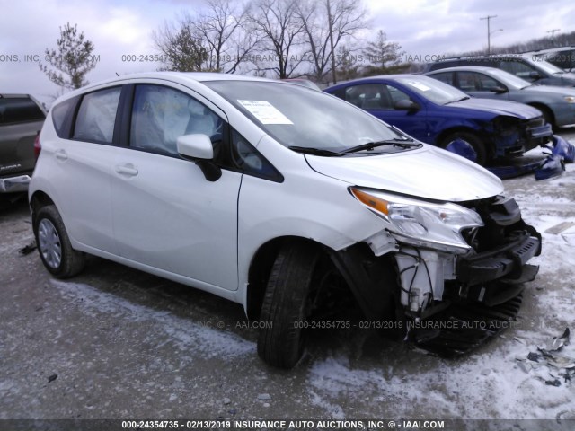 3N1CE2CP3FL382123 - 2015 NISSAN VERSA NOTE S/S PLUS/SV/SL/SR WHITE photo 1