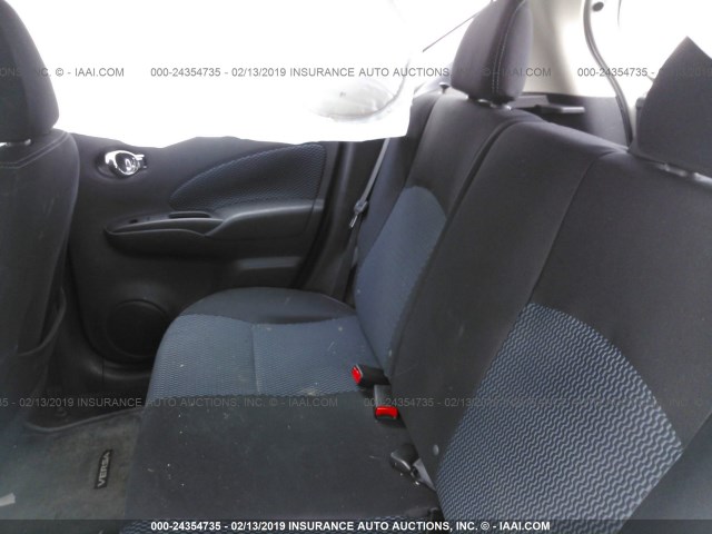 3N1CE2CP3FL382123 - 2015 NISSAN VERSA NOTE S/S PLUS/SV/SL/SR WHITE photo 8