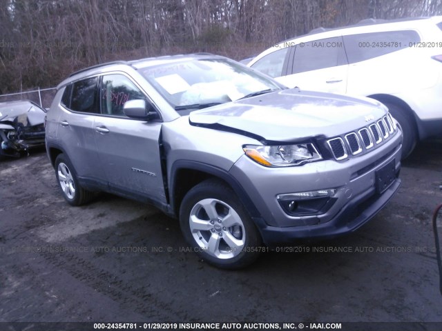 3C4NJDBB9JT313657 - 2018 JEEP COMPASS LATITUDE GRAY photo 1