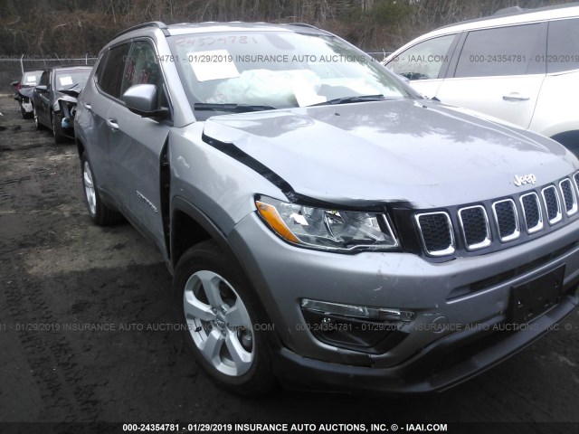 3C4NJDBB9JT313657 - 2018 JEEP COMPASS LATITUDE GRAY photo 6