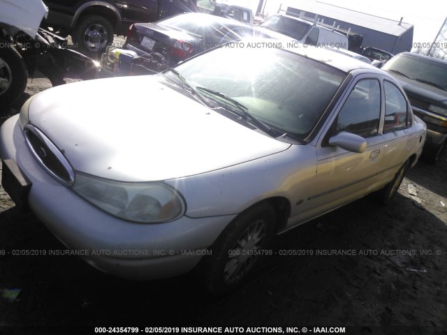 1FAFP65Z1WK275847 - 1998 FORD CONTOUR GL/SPORT/LX SILVER photo 2