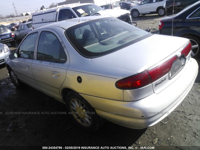 1FAFP65Z1WK275847 - 1998 FORD CONTOUR GL/SPORT/LX SILVER photo 3