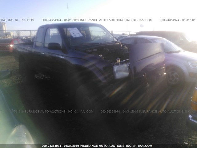 4TAWN72N5WZ074950 - 1998 TOYOTA TACOMA XTRACAB PURPLE photo 1