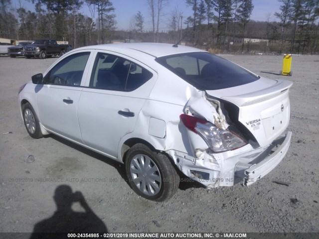 3N1CN7AP3JL818459 - 2018 NISSAN VERSA S/S PLUS/SV/SL WHITE photo 3