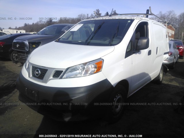 3N6CM0KN0DK691956 - 2013 NISSAN NV200 2.5S/2.5SV WHITE photo 2