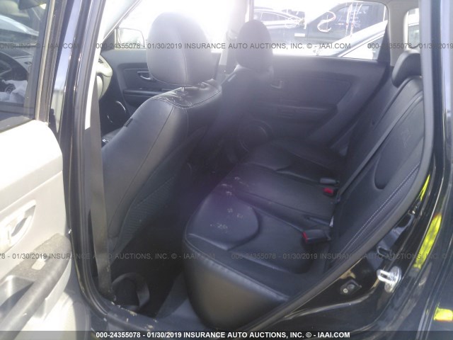 KNDJT2A21A7127064 - 2010 KIA SOUL +/!/SPORT BLACK photo 8