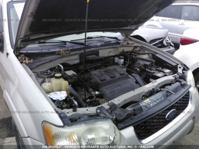 1FMCU94123KA01731 - 2003 FORD ESCAPE LIMITED GRAY photo 10