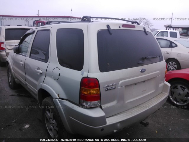 1FMCU94123KA01731 - 2003 FORD ESCAPE LIMITED GRAY photo 3