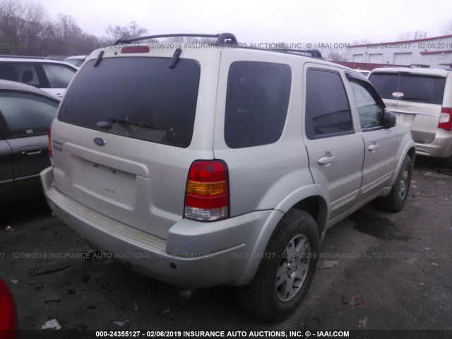 1FMCU94123KA01731 - 2003 FORD ESCAPE LIMITED GRAY photo 4