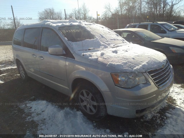 2A4RR5D12AR249382 - 2010 CHRYSLER TOWN & COUNTRY TOURING SILVER photo 1