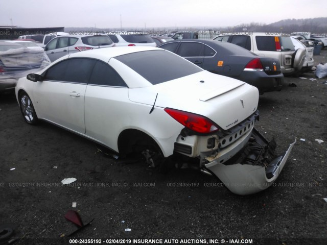 1G2ZH361794102889 - 2009 PONTIAC G6 GT WHITE photo 3