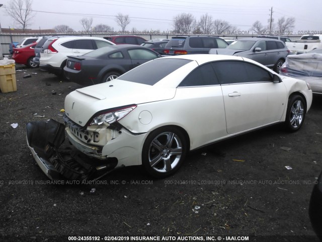 1G2ZH361794102889 - 2009 PONTIAC G6 GT WHITE photo 4