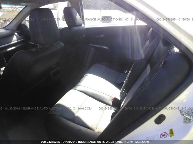 4T1BF1FK1DU677929 - 2013 TOYOTA CAMRY L/SE/LE/XLE 白色 照片 8