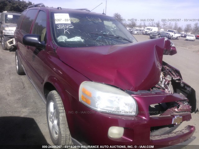 1GNDX33L75D255272 - 2005 CHEVROLET UPLANDER LT BURGUNDY photo 1