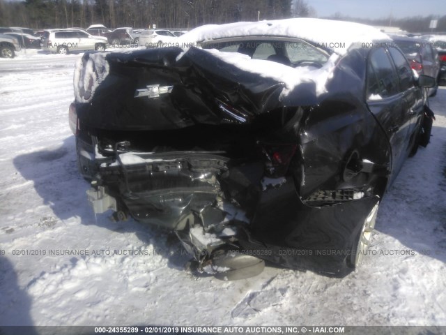 1G11C5SA8DF353628 - 2013 CHEVROLET MALIBU 1LT BLACK photo 6
