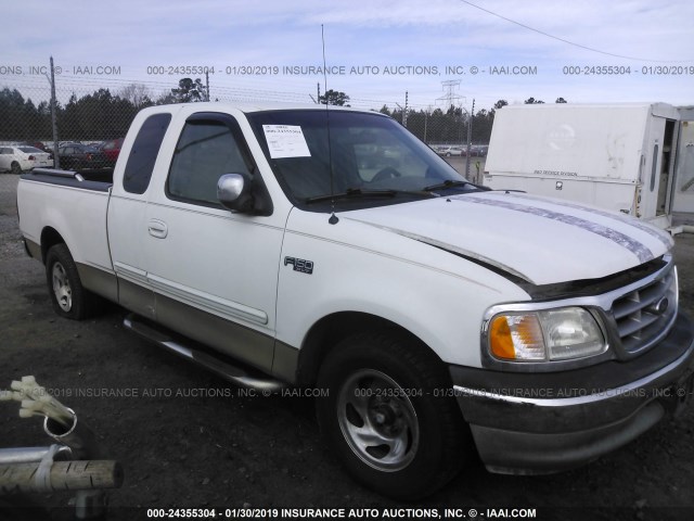 1FTZX1726XNA68445 - 1999 FORD F150 WHITE photo 1