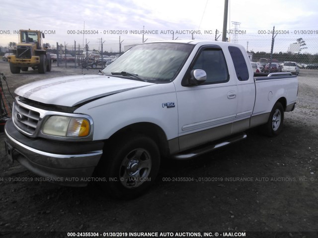 1FTZX1726XNA68445 - 1999 FORD F150 WHITE photo 2