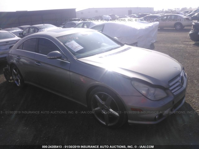 WDDDJ76X36A066370 - 2006 MERCEDES-BENZ CLS 55 AMG TAN photo 1