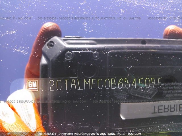 2CTALMEC0B6345095 - 2011 GMC TERRAIN SLE GOLD photo 9