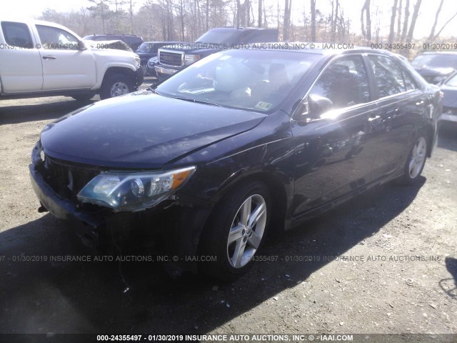 4T1BF1FK6CU104071 - 2012 TOYOTA CAMRY SE/LE/XLE 黑色 照片 2