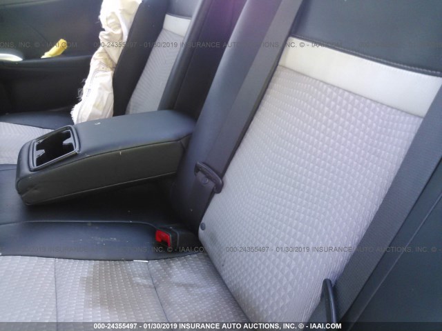 4T1BF1FK6CU104071 - 2012 TOYOTA CAMRY SE/LE/XLE 黑色 照片 8