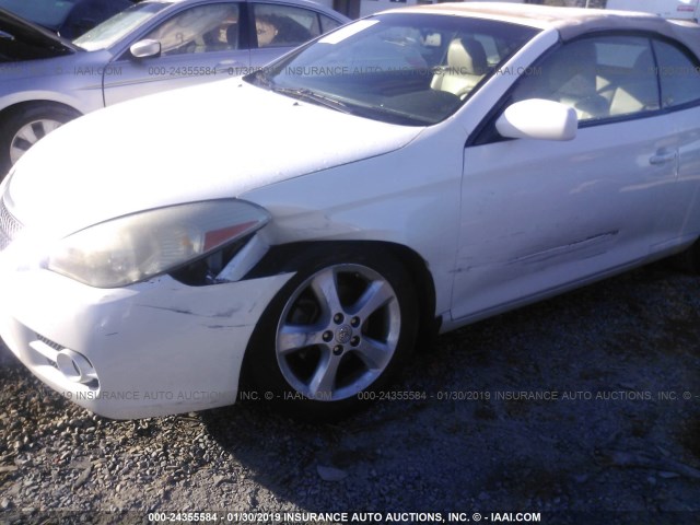 4T1FA38P77U114019 - 2007 TOYOTA CAMRY SOLARA SE/SLE Champagne photo 6