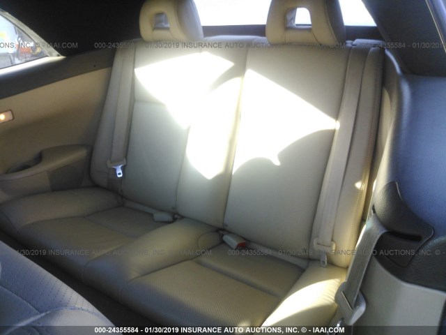 4T1FA38P77U114019 - 2007 TOYOTA CAMRY SOLARA SE/SLE Champagne photo 8