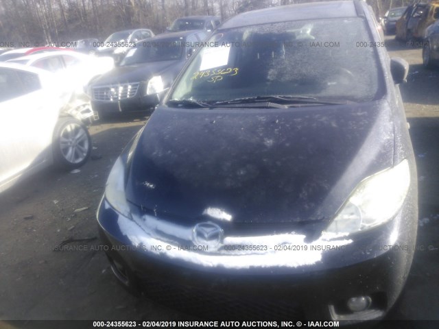 JM1CR293570157528 - 2007 MAZDA 5 BLACK photo 6