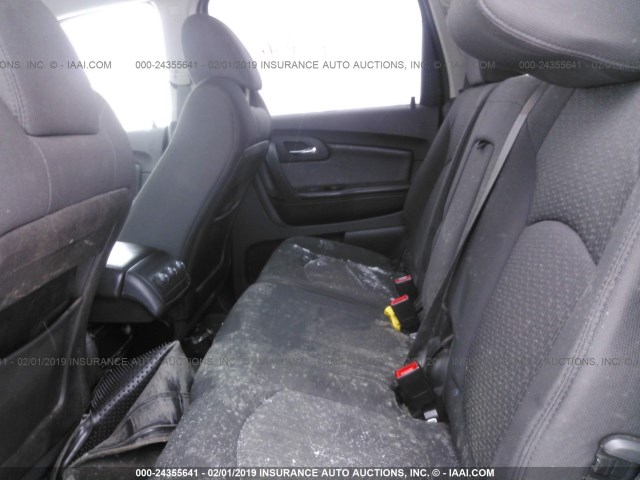 1GNKVGED6BJ175257 - 2011 CHEVROLET TRAVERSE LT GRAY photo 8