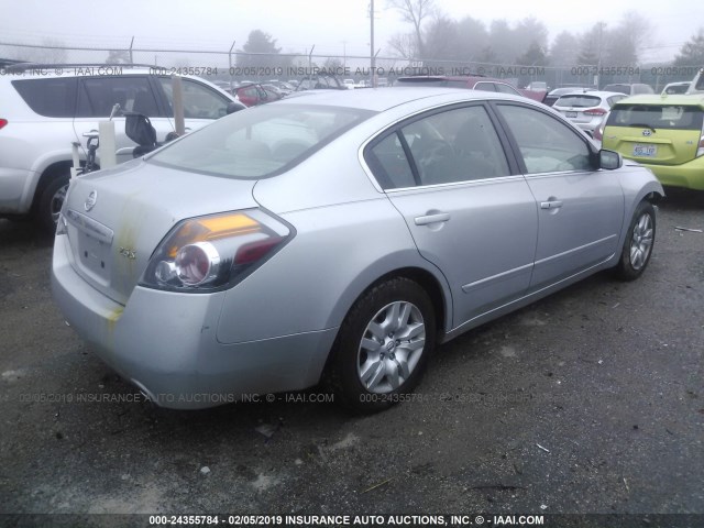 1N4AL21E39N414378 - 2009 NISSAN ALTIMA 2.5/2.5S SILVER photo 4