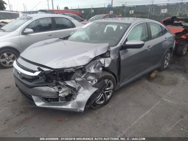 2HGFC2F59JH562381 - 2018 HONDA CIVIC LX Boz foto 2