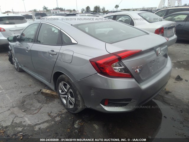 2HGFC2F59JH562381 - 2018 HONDA CIVIC LX Boz foto 3