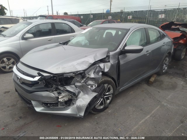 2HGFC2F59JH562381 - 2018 HONDA CIVIC LX Boz foto 6