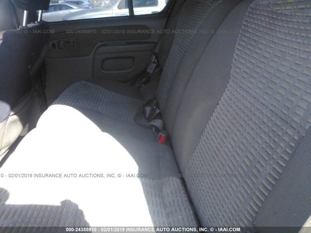 5N1ED28T71C540025 - 2001 NISSAN XTERRA XE/SE BURGUNDY photo 8