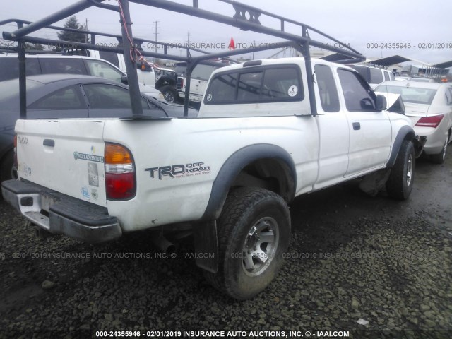 5TESN92N22Z008160 - 2002 TOYOTA TACOMA XTRACAB PRERUNNER WHITE photo 4