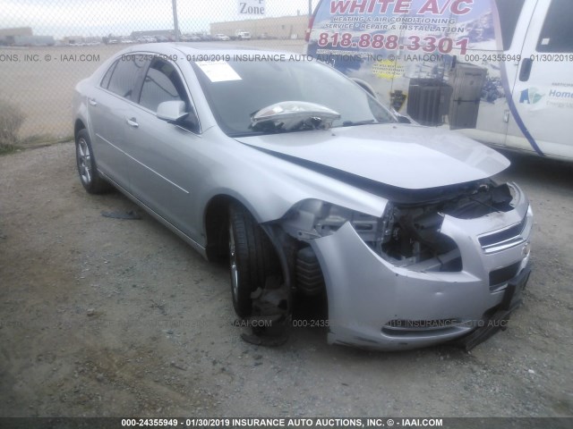 1G1ZD5E03CF344420 - 2012 CHEVROLET MALIBU 2LT SILVER photo 1