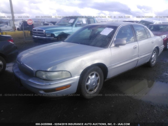 1G4CU5217W4626629 - 1998 BUICK PARK AVENUE ULTRA SILVER photo 2