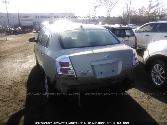 3N1AB61E07L620472 - 2007 NISSAN SENTRA 2.0/2.0S/2.0SL GOLD photo 6