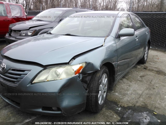 JTNBK46K173021074 - 2007 TOYOTA CAMRY NEW GENERAT LE/XLE/SE GREEN photo 2