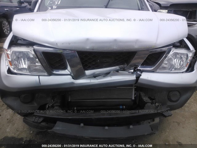 1N6BD0CT1JN734814 - 2018 NISSAN FRONTIER S/SV SILVER photo 6