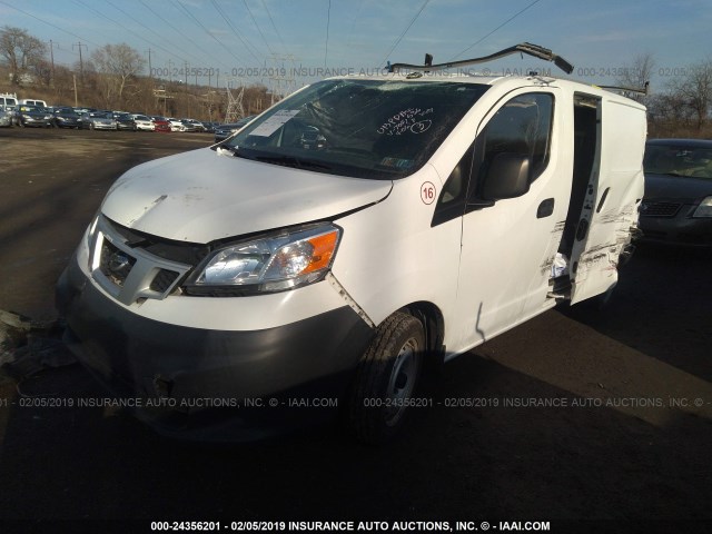 3N6CM0KN0FK705406 - 2015 NISSAN NV200 2.5S/2.5SV WHITE photo 2