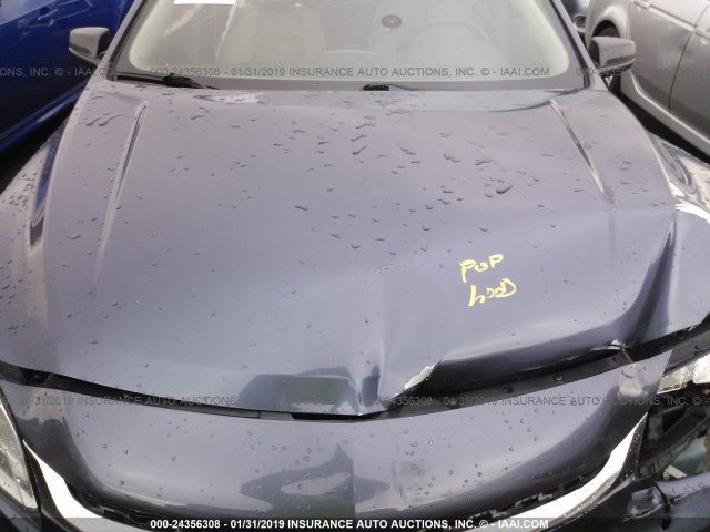 1G11B5SL5FF303888 - 2015 CHEVROLET MALIBU LS BLUE photo 10