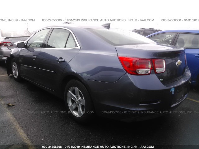 1G11B5SL5FF303888 - 2015 CHEVROLET MALIBU LS BLUE photo 3
