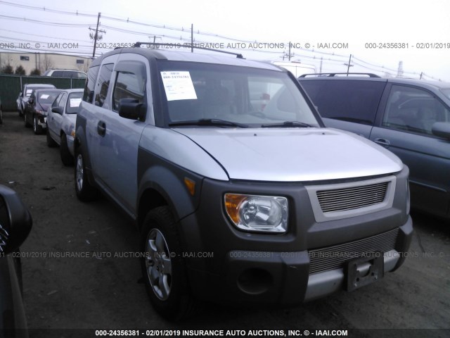 5J6YH28594L017398 - 2004 HONDA ELEMENT EX SILVER photo 1