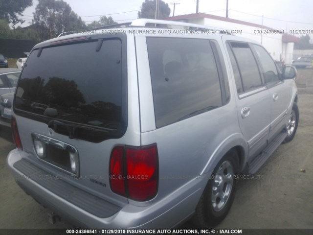 5LMPU28A8XLJ37670 - 1999 LINCOLN NAVIGATOR SILVER photo 4