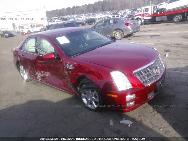 1G6DW67V080202906 - 2008 CADILLAC STS RED photo 1