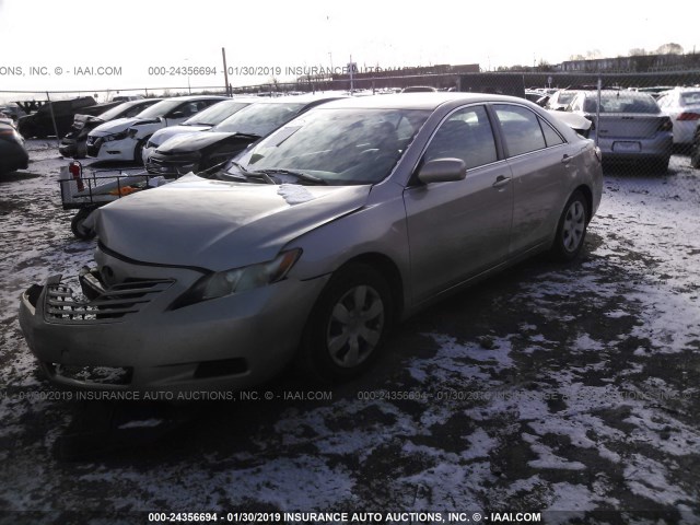 4T1BE46K08U244614 - 2008 TOYOTA CAMRY CE/LE/XLE/SE BEIGE photo 2