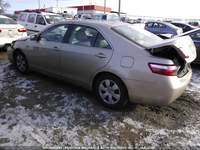 4T1BE46K08U244614 - 2008 TOYOTA CAMRY CE/LE/XLE/SE BEIGE photo 3